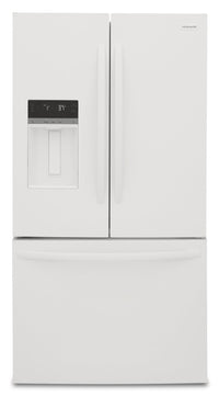  Réfrigérateur Frigidaire de 27,8 pi³ et de 36 po de profondeur standard à portes françaises - blanc …