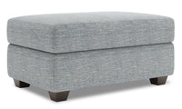  Pouf Trunk Sofa Lab - Luna Pewter 