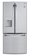 Réfrigérateur LG de 22 pi³ et de 30 po à portes françaises - acier inoxydable Smudge-ProofMD - LRFWS2200S