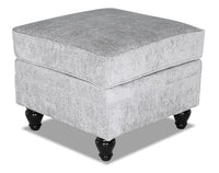  Pouf Bellmont en chenille - platine 