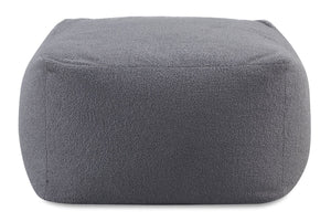 Pouf Jenny de 27,5 po - gris