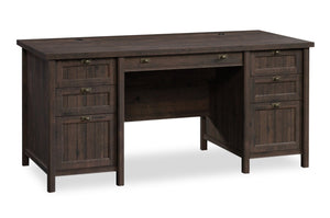 Bureau de direction Retta - chêne café 