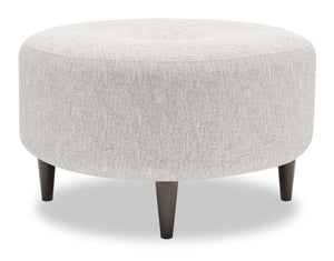 Pouf courbé Sofa Lab - Luxury Silver