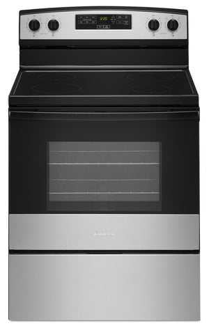 Cuisinière électrique Amana de 4,8 pi³ - acier inoxydable - YAER6303MMS