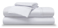  Ensemble de draps haute performance Ver-TexMD de Bedgear 4 pièces pour grand lit - blanc brillant