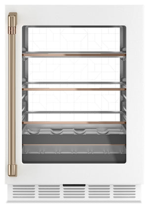 Réfrigérateur Café de 5,1 pi³ et de 24 po avec zone de boissons Beverage CenterMC - blanc - CCP06BP4PW2