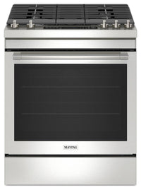  Cuisinière à gaz Maytag de 5,8 pi³ avec friture à air et technologie AquaLiftMD - acier inoxydable r…