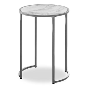 Table de fauteuil Jacki - blanche 