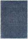 Carpette à poil long Lawson bleue - 5 pi x 7 pi