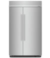 Réfrigérateur KitchenAid de 30 pi³ et de 50,5 po à compartiments juxtaposés - acier inoxydable avec fini PrintShieldMC - KBSN708MPS