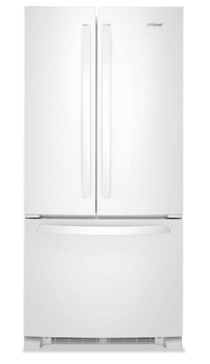 Réfrigérateur Whirlpool de 22 pi³ et de 33 po à congélateur inférieur - blanc - WRFF5333PW