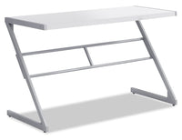 Bureau compact Matt de 48 po - blanc