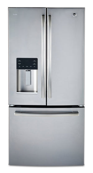 Réfrigérateur Profile de 23,6 pi³ et de 32,8 po à portes françaises - acier inoxydable résistant aux traces de doigts - PFE24HYRKFS