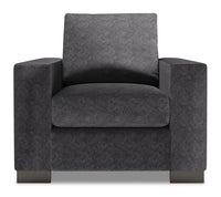  Fauteuil Track de la collection Sofa Lab - Luxury Charcoal 