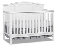  Lit de bébé Emerson convertible 4 en 1 - blanc