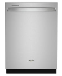  Lave-vaisselle encastré Whirlpool de 24 po et de 47 dBA avec commandes sur le dessus et 3e panier - …