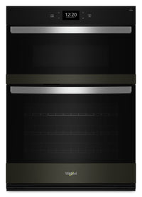  Four mural combiné électrique Whirlpool de 5 pi³ et de 30 po avec convection véritable - acier inoxy…