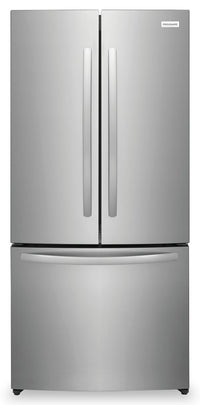  Réfrigérateur Frigidaire de 17,6 pi³ et de 31,3 po de profondeur comptoir à portes françaises - acie…