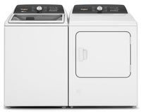  Laveuse à chargement par le haut 5,4 pi³/5,5 pi³ et sécheuse électrique 7 pi³ Whirpool avec vapeur 