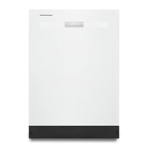 Lave-vaisselle encastré Whirlpool de 24 po et de 55 dBA avec commandes sur le dessus - blanc - WDP540HAMW