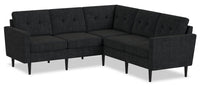  Sofa sectionnel modulaire BLOK à accoudoirs à l’anglaise - anthracite