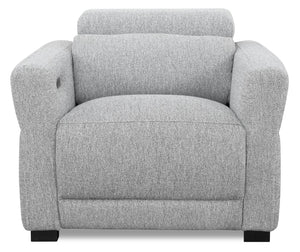 Fauteuil à inclinaison électrique Aspen - gris