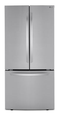  Réfrigérateur LG de 25,1 pi³ à portes françaises - LRFNS2503S 
