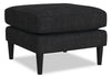 Pouf modulaire BLOK en tissu - anthracite