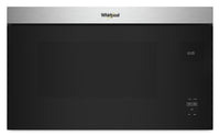  Four à micro-ondes à hotte intégrée Whirlpool de 1,1 pi³ à installation affleurée avec cuisson à 900…