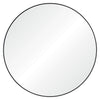 Miroir rond noir - 40 po x 40 po 