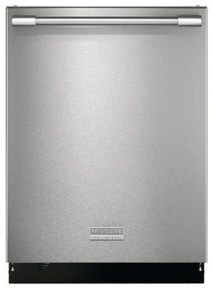 Lave-vaisselle encastré Frigidaire Professional de 24 po et de 47 dBA avec commandes sur le dessus - acier inoxydable Smudge-ProofMC - PDSH4816AF 