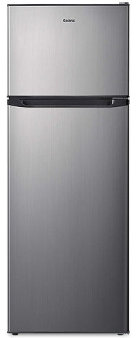  Réfrigérateur Galanz de 12 pi³ et de 23,6 po à congélateur supérieur - apparence acier inoxydable - …