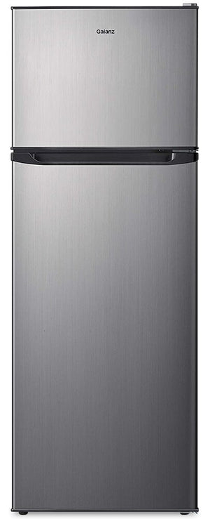 Réfrigérateur Galanz de 12 pi³ et de 23,6 po à congélateur supérieur - apparence acier inoxydable - GLR12TS5F