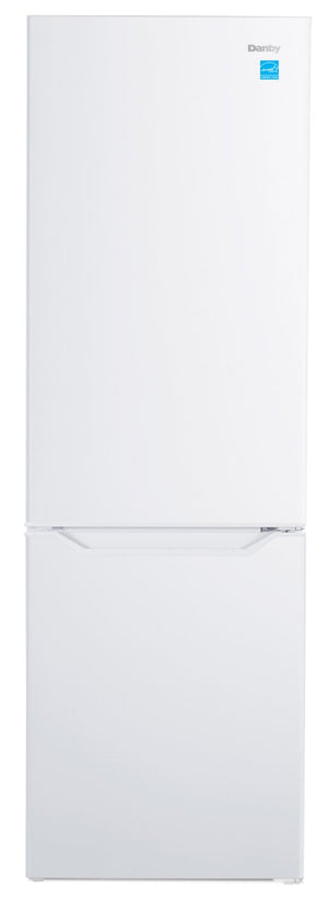 Réfrigérateur Danby de 10,3 pi³ et de 23,7 po à congélateur inférieur - blanc - DBMF100B1WDB