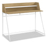 Bureau Lawson de 47,25 po avec petite crédence - naturel