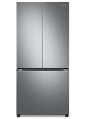 Réfrigérateur Samsung de 24,5 pi³ et de 33 po à portes françaises avec zone de boissons Beverage CenterMC et pichet d’eau à remplissage automatique - acier inoxydable - RF25C5551SR/AA