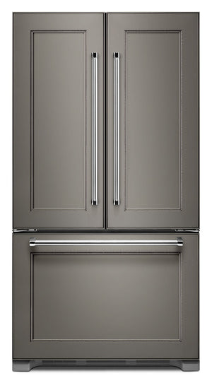 Réfrigérateur KitchenAid de 22 pi³ et de 39,5 po à portes françaises - panneau personnalisable - KRFC302EPA