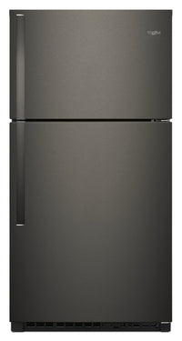  Réfrigérateur Whirlpool de 21 pi³ et de 33 po à congélateur supérieur - acier inoxydable noir - WRT5…