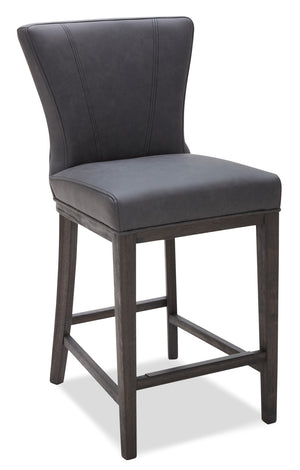 Tabouret Quinn de hauteur comptoir - gris