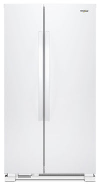  Réfrigérateur Whirlpool de 22 pi³ et de 33 po à compartiments juxtaposés - blanc - WRS312SNHW