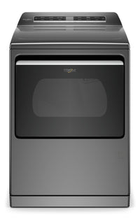  Sécheuse électrique intelligente à la vapeur Whirlpool de 7,4 pi³ - ombre chrome - YWED7120HC