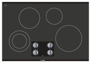 Surface de cuisson électrique Bosch de série 500 de 30 po à 4 brûleurs - NEM5066UC