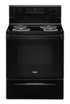 Cuisinière électrique Whirlpool de 4,8 pi³ - noire - YWFC150M0JB